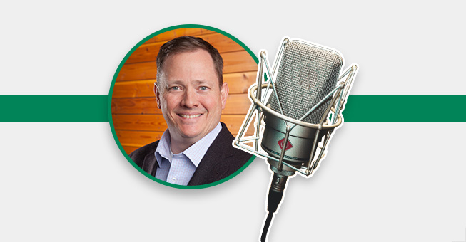 Image of Ross Theilen, VP of Distrubition at Weyerhaeuser, who appeared on the Construction Leadership Podcast.